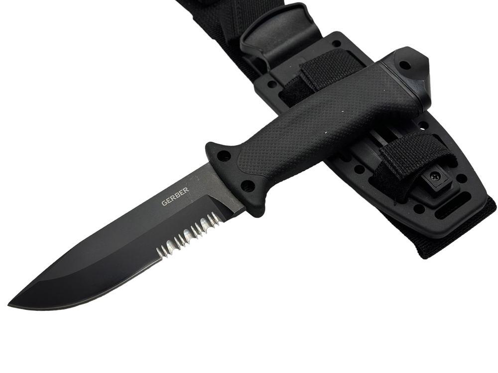 Тактический нож Gerber LMF II Infantry с серрейтором (Черный)