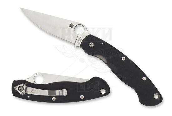 Складной нож Spyderco Military C36GPE c клинком из стали CPM-S30V, рукоять G10