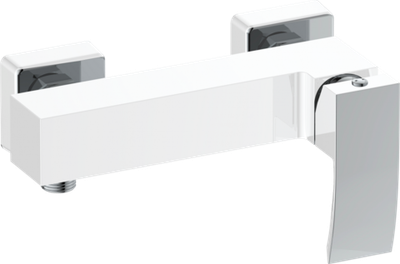 44052-F Смеситель для душа (белый,хром) "GANZER"  (6/1шт)