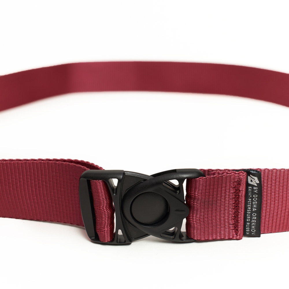 Ремень Belt Strap Wide темно-розовый