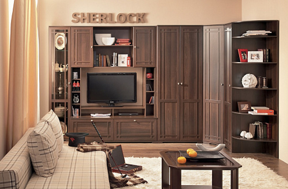 Гостиная Sherlock. Комплект 3, орех