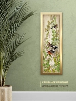 Картина на стену интерьерная на холсте 20*54 см