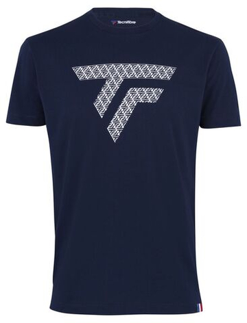 Мужская теннисная футболка Tecnifibre Training Tee - небесный