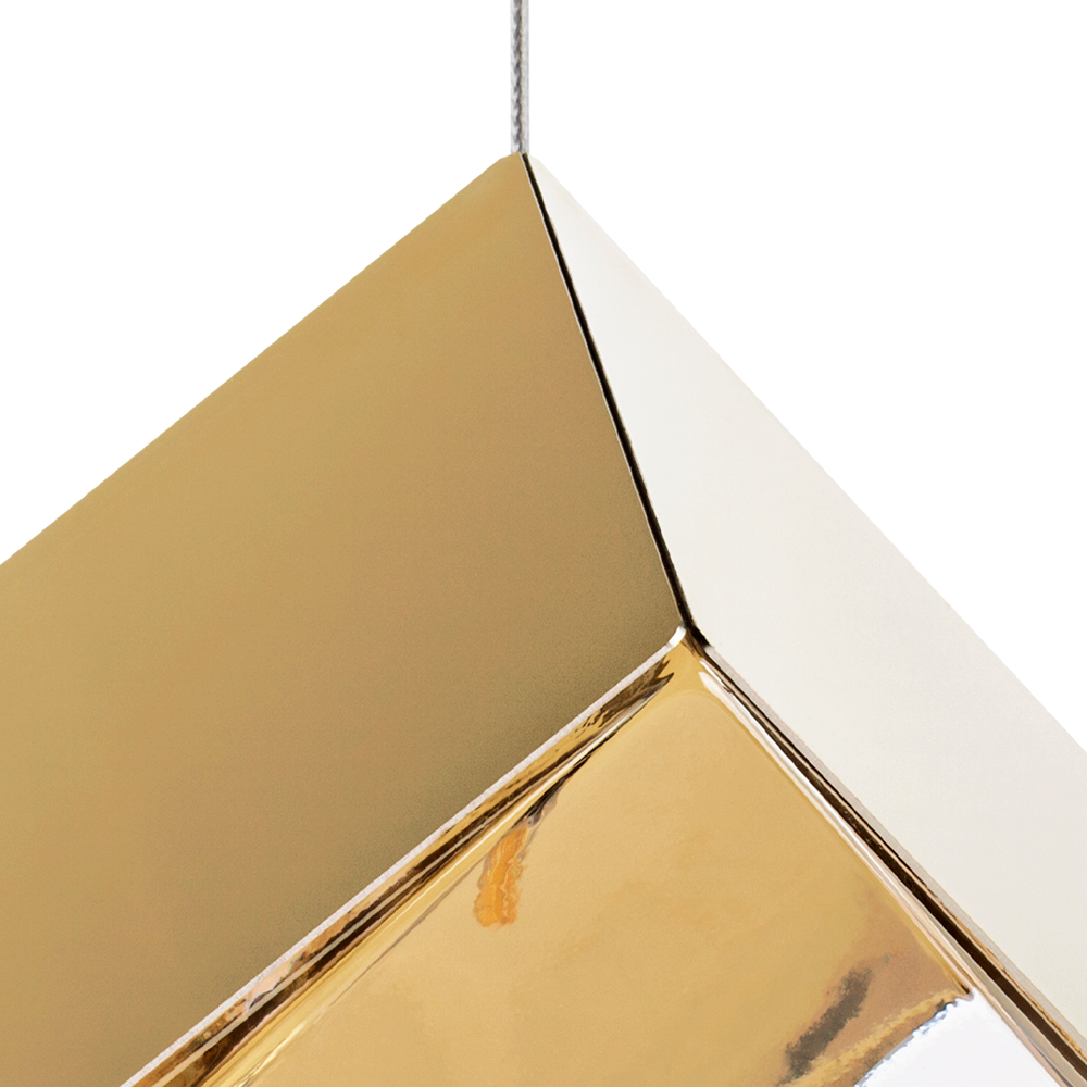 805502 Люстра QUBICA 2W(led) G4 12V ЗОЛОТО/ПРОЗРАЧНЫЙ