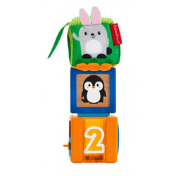 Fisher-Price - Разноцветные животные - сенсорные блоки GJW13