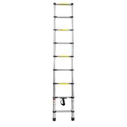 Лестница телескопическая алюминиевая Forsage 2,6м