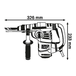 Bosch GBH 3-28 DFR перфоратор SDS-Plus 0.611.24A.000