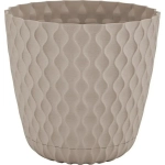 Горшок для цветов InGreen Wave с дренажной сеткой и съемным поддоном 10л, D270мм, французс