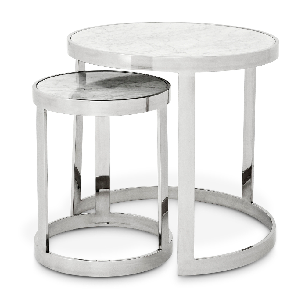 Приставной столик Side Table Fletcher set of 2 арт.108737