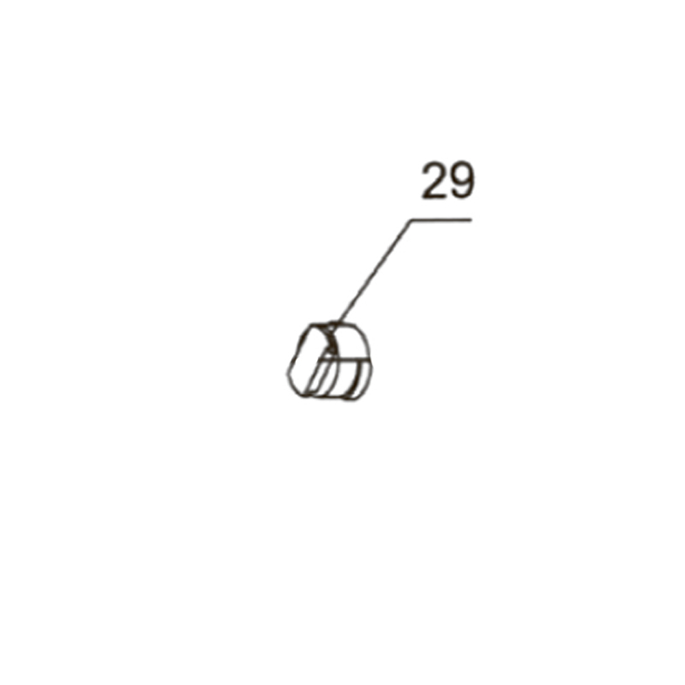 Запчасть №29 для FD301R. Заглушка