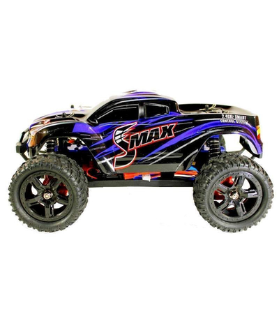 Радиоуправляемый монстр Remo Hobby SMAX Brushless UPGRADE (синий) 4WD 2.4G 1/16 RTR