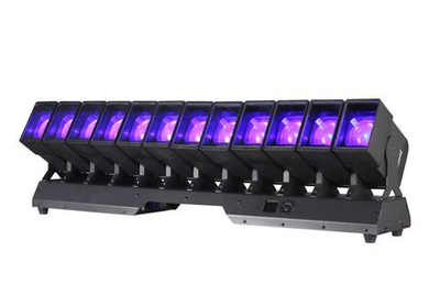 Линейный моторизированный прожектор COLORado PXL Curve 12х60W (реплика)