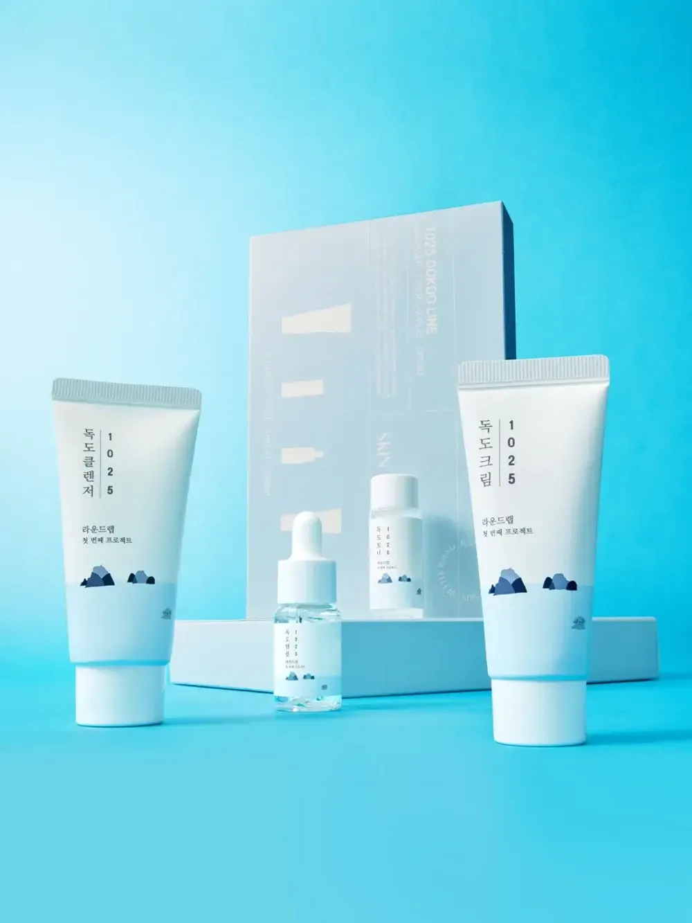 ROUND LAB Набор миниатюр с комплексом минералов 1025 Dokdo Trial Kit