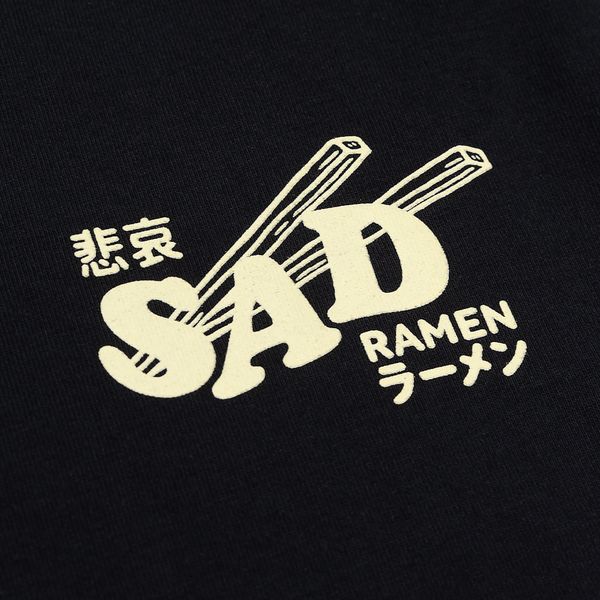 Лонгслив Sad Ramen Черный - фото 7
