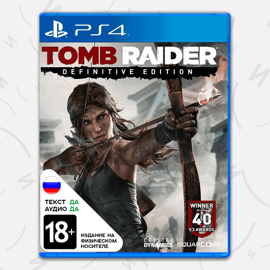 Игра Tomb Raider - Definitive Edition (PS4, русская версия)
