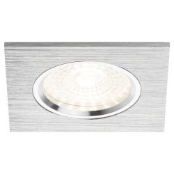 KL57 SL Светильник ЭРА литой алюминевый MR16,12V/220V, 50W серебро | Алюминиевые встраиваемые светильники