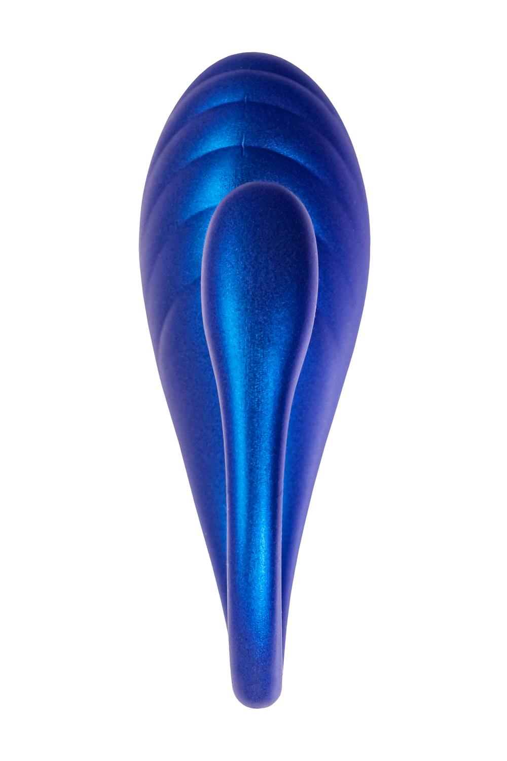 Вибратор для пар L`Eroina App Choppy с пультом синий 21 см