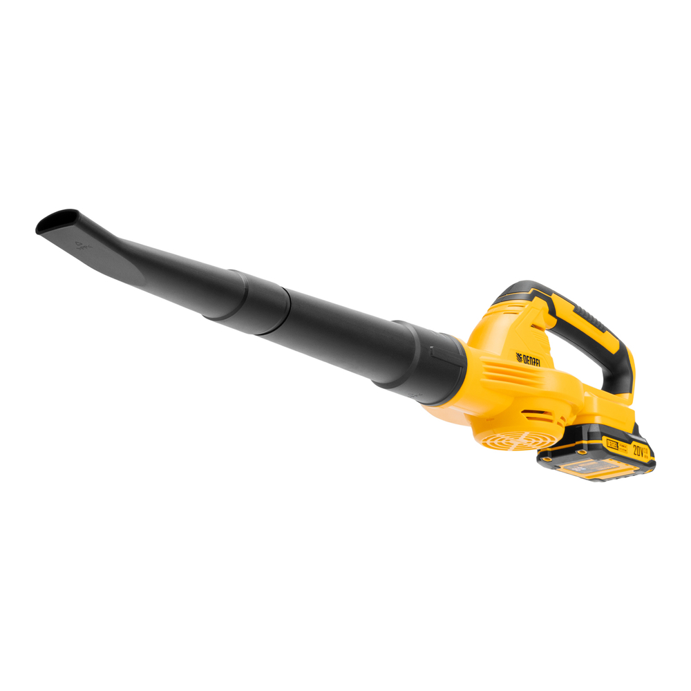 Воздуходувка аккумуляторная, AB-500, 60 м/с, 500 м3/ч, Li-Ion, 20 В Denzel