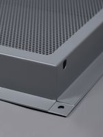 Решетка вентиляционная для камина 200х200 Серый