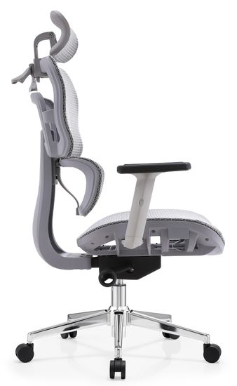 Кресло офисное TopChairs Techno Professional серый