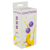 Вагинальные шарики 2,4см без сцепки Lola Games Emotions Lexy Small purple 4014-01Lola