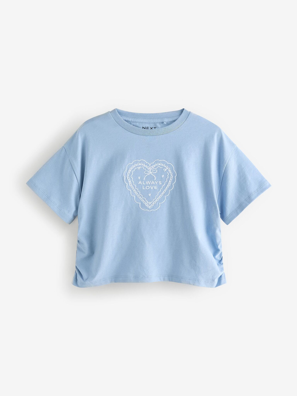 Футболка для девочки Next E44-339, 3 шт., Красный, Белый, Голубой