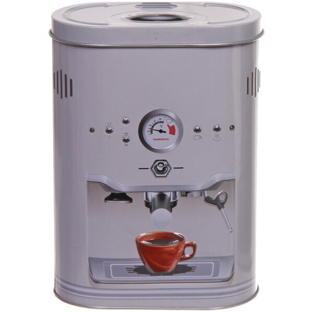 Банка для продуктов металлическая «Ретро Coffee» 2000мл