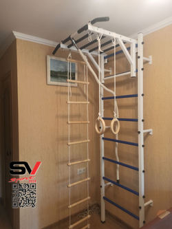 Монтаж шведской стенки Sv Sport в пеноблочные, газоблочные стены