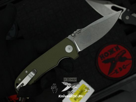 Складной нож Spartan Blades ASTOR SB/SF8GR c клинком из стали CTS-XHP, рукоять G10