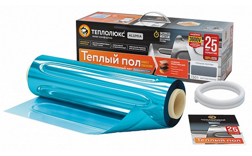 "Теплолюкс" Alumia 2700 Вт - 18,0 кв.м. Ультратонкий нагревательный мат на фольге