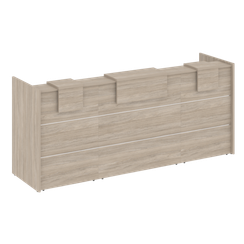 Onix Ресепшн O.R-K-16 Дуб Аттик 2790*766*1187