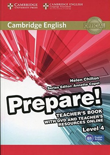 Cambridge English Prepare! Level 4 Teacher's Book with DVD and Teacher's Resources Online