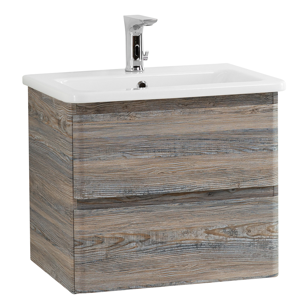 Тумба подвесная с керамической раковиной BelBagno ALBANO-CER-500-2C-SO-PS