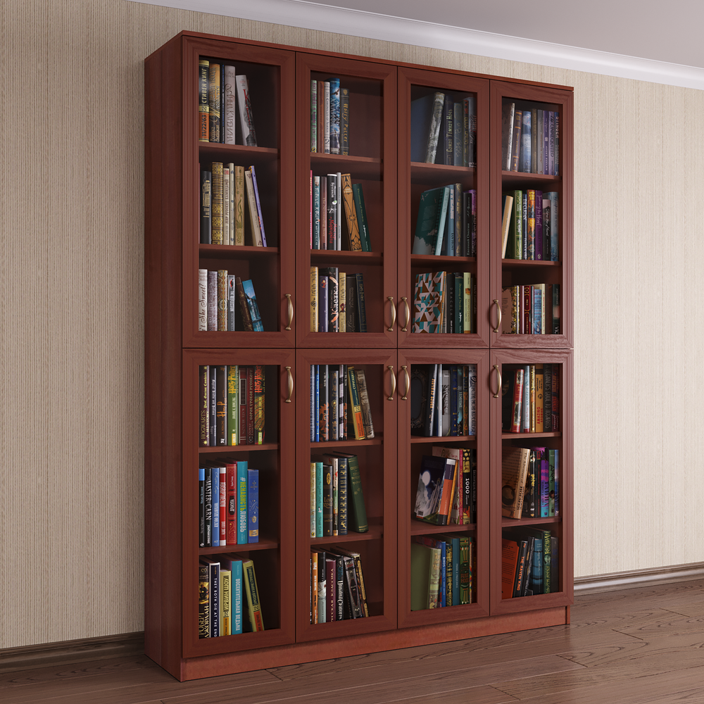 Шкаф книжный 4/8