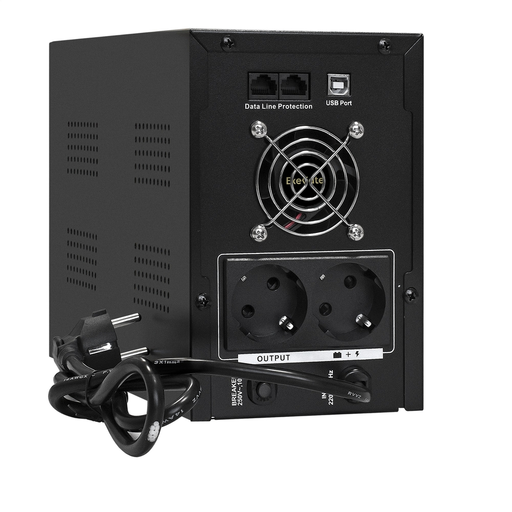 Источник бесперебойного питания  Exegate SpecialPro Smart LLB-2200.LCD.AVR.2SH.RJ.USB