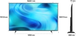 Телевизор LED Samsung 75" UE75U8000HUXPY черный/серый 4K Ultra HD 60Hz DVB-T2 DVB-C DVB-S2 USB WiFi Smart TV