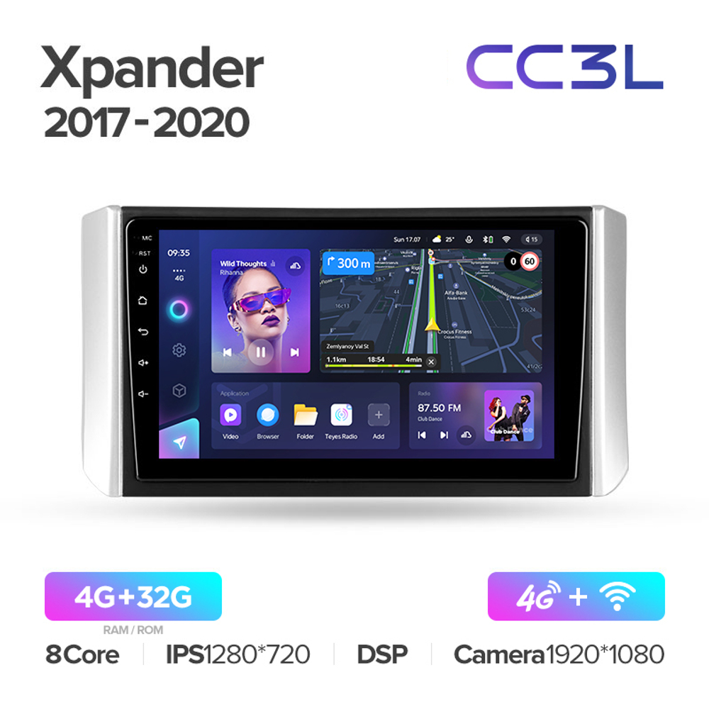 Teyes CC3L 9"для Mitsubishi Xpander 2017-2020