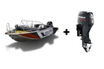 Комплект Алюминиевая лодка (катер) Mikatsu (Микатсу) 470 (Z43) Standard + мотор Hidea HDEF60FUEL-T EFI
