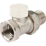 Клапан балансировочный прямой STOUT - 1/2" (ВР/НР-американка, PN10, Tmax 120°C)