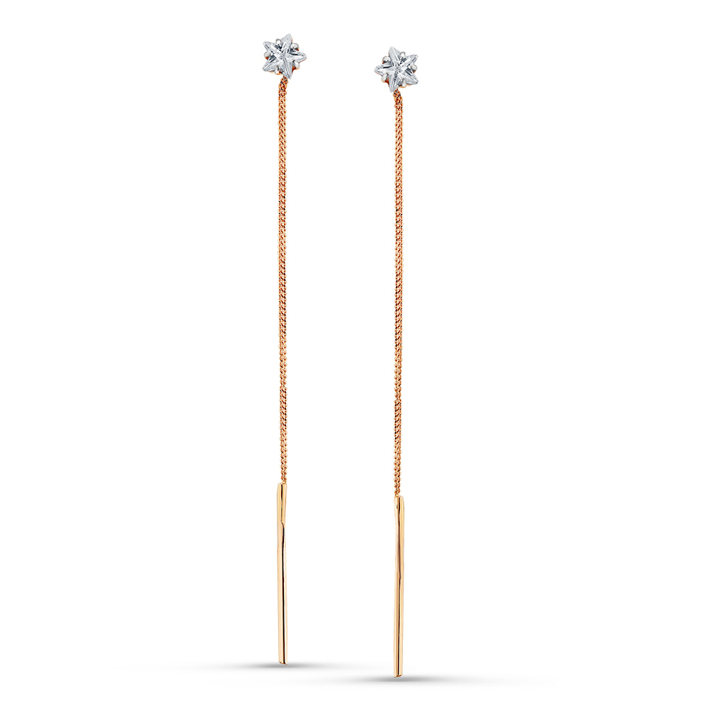 Серьги из золота 585 пробы