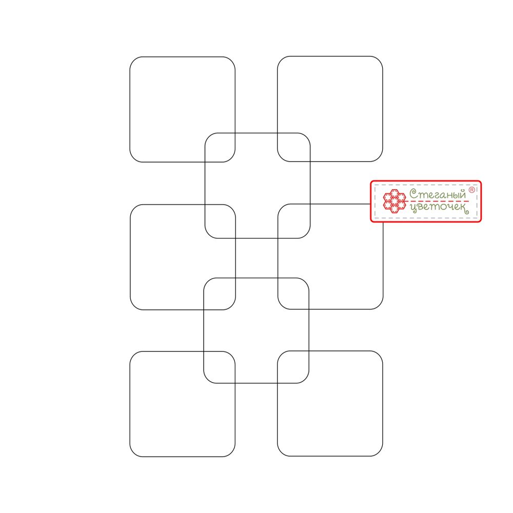 Линейка для стежки №24, 3 мм (aрт. Y24)