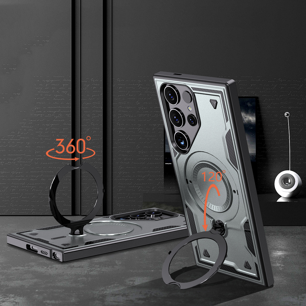 Чехол Magneto Case с кольцом для Samsung Galaxy S22 Ultra