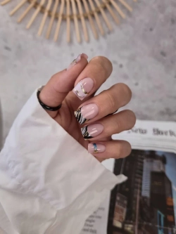 Lucky Rose Слайдеры наклейки для ногтей Foil 119