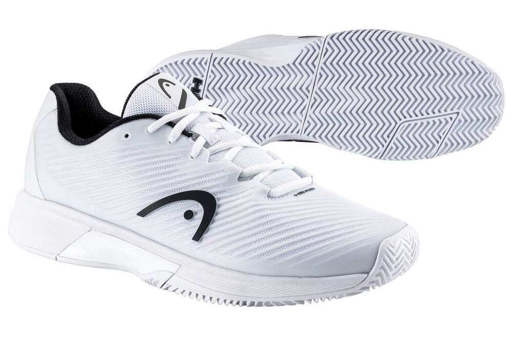 Мужские кроссовки теннисные Head Revolt Pro 4.0 Clay Men - white/black
