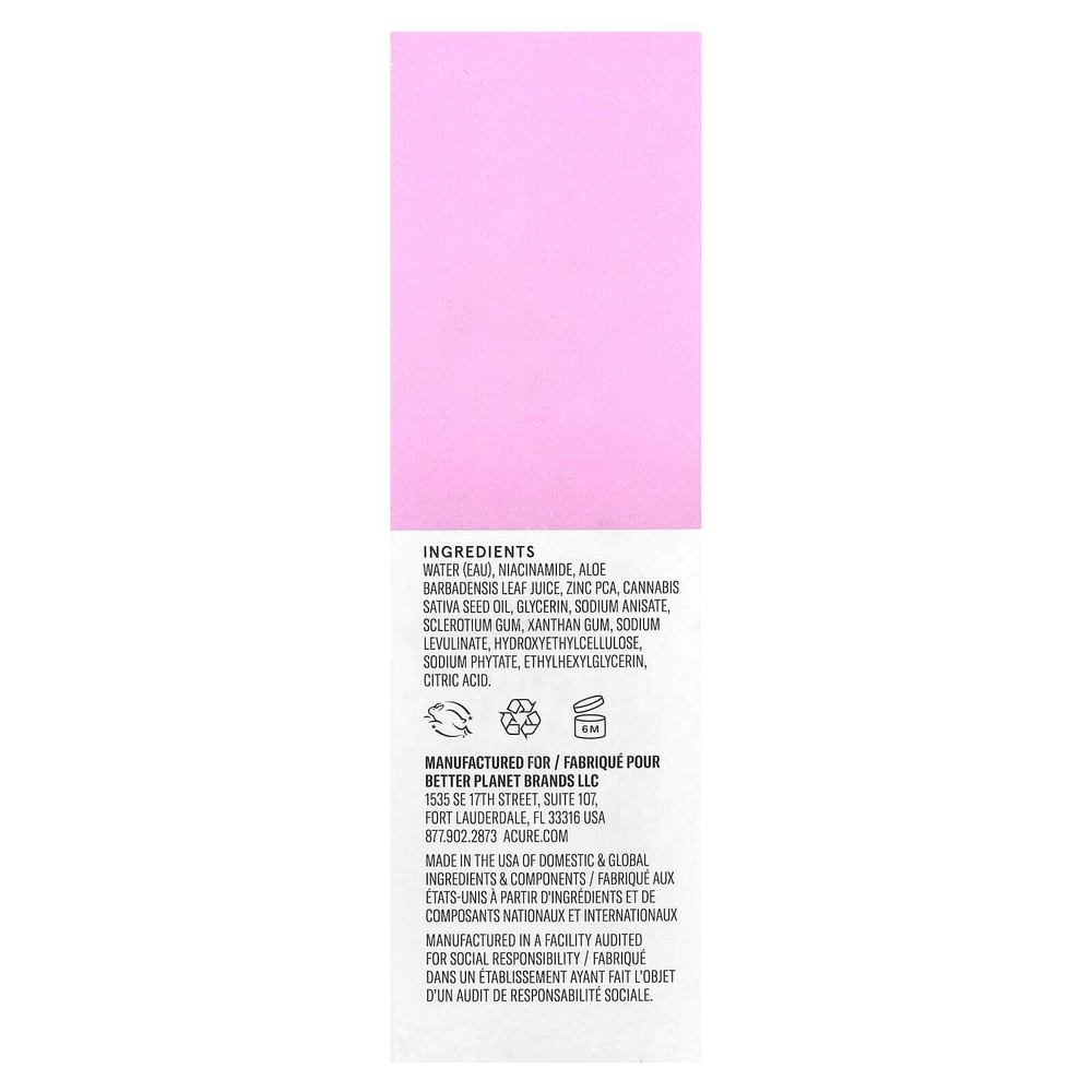 ACURE, Radically Rejuvenating, сыворотка с никотинамидом, 30 мл (1 жидк. унц.)