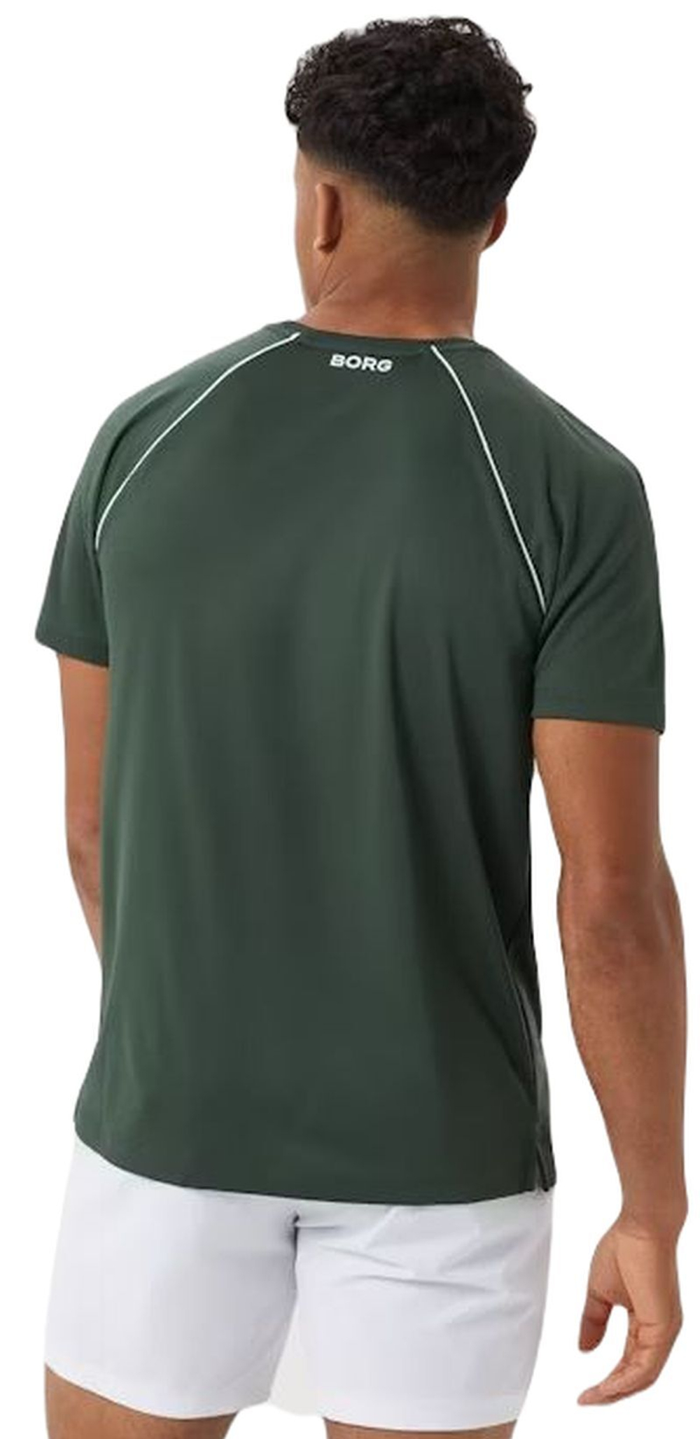 Мужская теннисная футболка Björn Borg Ace Racquet - зеленый
