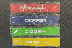 Набор ленточных эспандеров, 4шт Hasttings Digger HD31B1