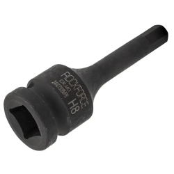 Головка-бита 8мм 1/2" 6-гранная ударная L=78мм ROCKFORCE RF-24407808MPB