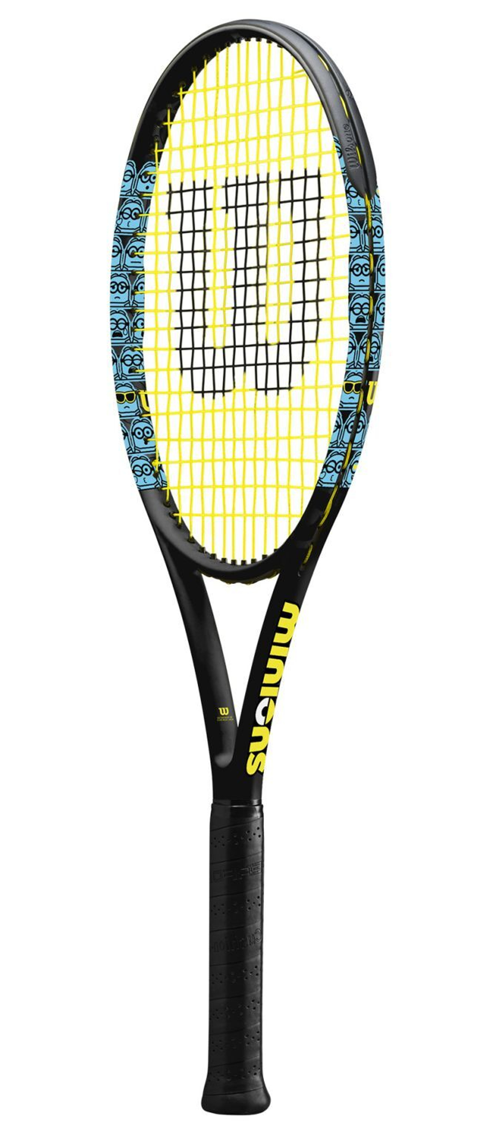 Теннисная ракетка Wilson Minions 103 - black/blue/yellow