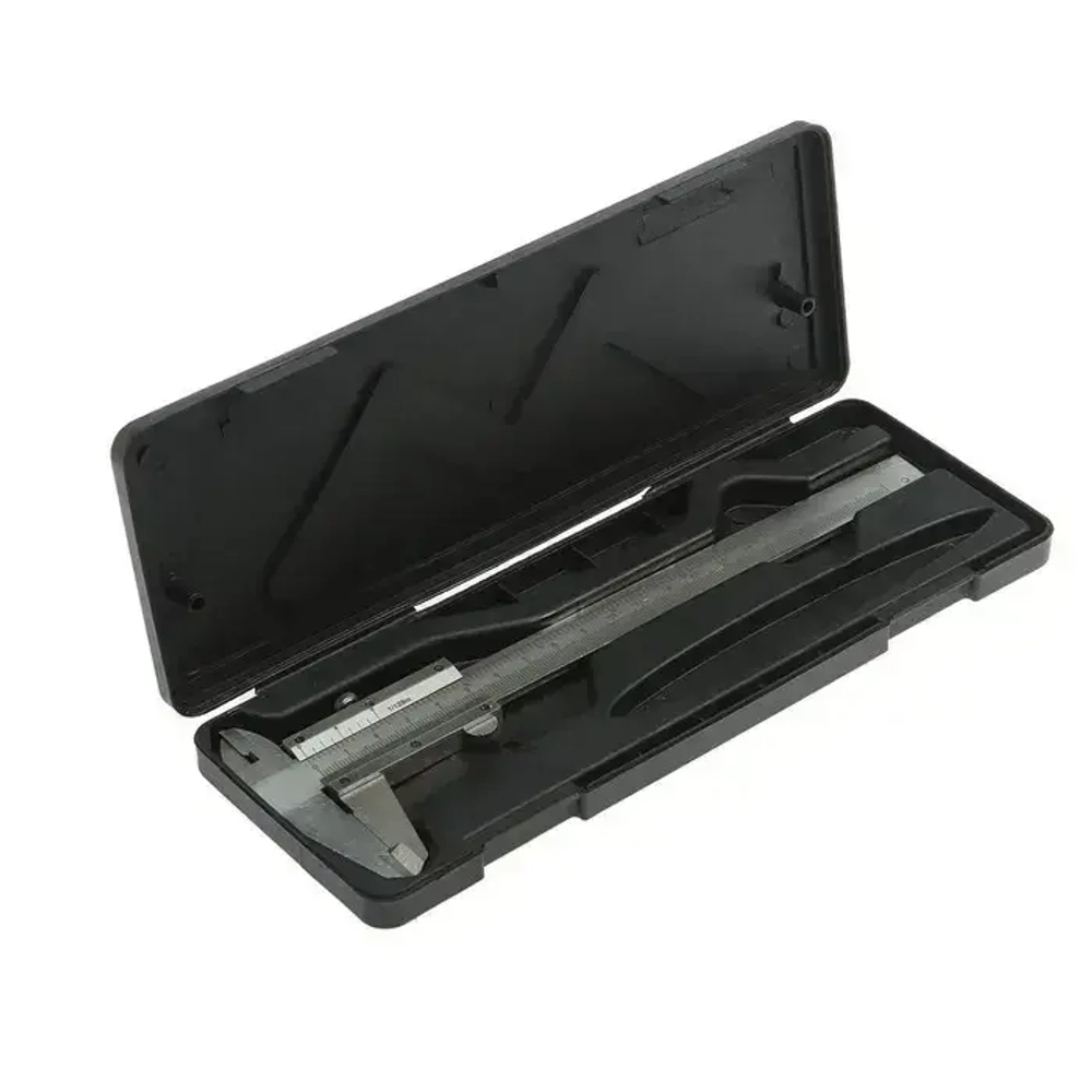 Штангенциркуль ТУНДРА, металлический, с глубиномером, цена деления 0.05 мм, 150 мм ТУНДРА